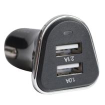 Carregador Veicular USB Multitensão XC-V7-USB Preto/ Prata X-CELL DS TOOLS
