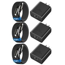 Carregador VELOGK 45W Super Rápido USB C para Samsung Galaxy