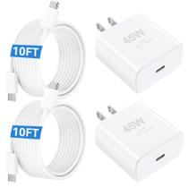 Carregador Vilive de 45 W de carregamento rápido para iPhone 16 Pro Max