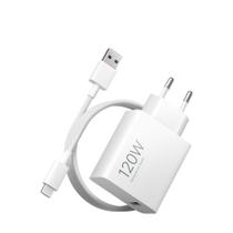 Carregador xiaomi hypercharge 120w+cabo usb-a, ultrarrápido