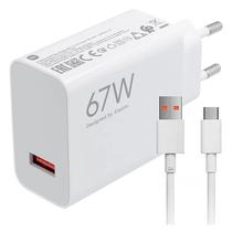 Carregador Xiaomi Hypercharge Combo MDY-12-EH 67W USB-A - Branco Carregador Xiaomi Hypercharge Combo MDY-12-EH 67W USB-A - Branco