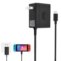 Carregador YCCSKY para Nintendo Switch, adaptador AC de 39W com cabo de 5 pés Carregador YCCSKY para Nintendo Switch, adaptador AC de 39W com cabo de 5 pés