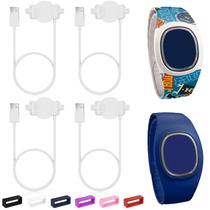 Carregador ZOOROO Magic Band Plus 1 m USB-A, pacote com 4 unidades, branco Carregador ZOOROO Magic Band Plus 1 m USB-A, pacote com 4 unidades, branco