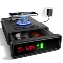 Carregamento sem fio biométrico Smart Safe ORARAER de 0,71 pés³