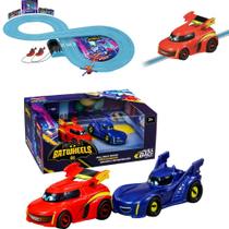 Carrera Pull Speed DC Batwheels Bam vs Red Twin Pack 2 Carrinhos Fricao Escala 1:43 Carrera Pull Speed DC Batwheels Bam vs Red Twin Pack 2 Carrinhos Fricao Escala 1:43