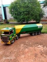 Carreta caminhão tanque BR Madeira(mdf)ATENÇÃO compre 1 unidade desse produto por compra. Obrigada!!