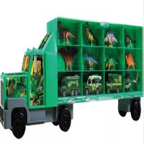 Carreta Carrinho Furgão Dinossauro Caminhão Cegonha Selva