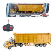 Carreta Controle Remoto Caminhão Baú Truck 4 Canais Grd Carreta Controle Remoto Caminhão Baú Truck 4 Canais Grd