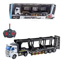 Carreta Controle Remoto Caminhão Baú Truck 4 Canais Grd Carreta Controle Remoto Caminhão Baú Truck 4 Canais Grd