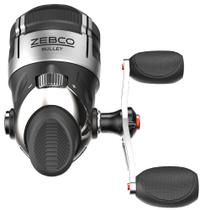 Carrete de Pesca Zebco Bullet Tamaño 20 Rápido, 28,9" de Línea