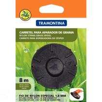 Carretel 1 Fio de Nylon 1,8 mm Tramontina para Aparador de Grama com 8 m de Comprimento Carretel 1 Fio de Nylon 1,8 mm Tramontina para Aparador de Grama com 8 m de Comprimento