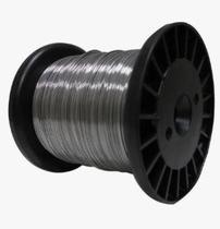 Carretel Arame Aço Inox Cerca Elétrica Fio 1,20mm Bob 100mts