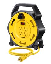 Carretel de cabo de extensão DEWENWILS de 25 pés com 4 saídas 13A listadas pela UL