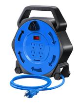 Carretel de cabo de extensão DEWENWILS de 25 pés com 4 saídas 13A listadas pela UL