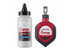 Carretel de Linha 30m com Giz Az para Drywall Gesso Henkel