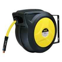 Carretel de mangueira Amflo 588HR-RET híbrido fechado 3/8 x 15m amarelo