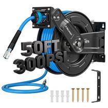 Carretel de Mangueira de Ar Retrátil Relhost 15m 300 PSI Alta Resistência Carretel de Mangueira de Ar Retrátil Relhost 15m 300 PSI Alta Resistência