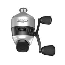 Carretel de pesca Zebco 33 Spincast tamanho 30 com linha de 4,5 kg