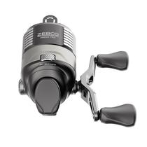 Carretel de pesca Zebco Omega Pro tamanho 20, pinos duplos de cerâmica