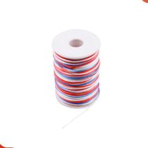 Carretel Fio De Cetim Tie Dye 02mm Com 100 Metros