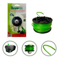 Carretel Fio de Nylon 1,8mm Cortador Aparador Grama Trapp Super Turbo Master 1500 1800 800 1000 Plus