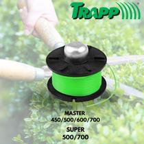 Carretel para Cortador de Grama com Fio de Nylon para Master 450/600/500L/700L e Super 500/700 Trapp