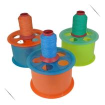 Carretilha 15 Cm Plastico Pipa Com Linha Colorida Carretilha 15 Cm Plastico Pipa Com Linha Colorida