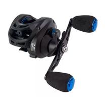 Carretilha Albatroz M21 Preto c/ Azul Drag 9 Kg 5+1 Rol. Sistema Unidirecional