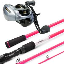 Carretilha Avante Vara Hyperion Pink 2,40mt 60lb Carbono IM6 Lado da Manivela:DireitoTamanho:Vara 2,40 Carretilha Avante Vara Hyperion Pink 2,40mt 60lb Carbono IM6 Lado da Manivela:DireitoTamanho:Vara 2,40