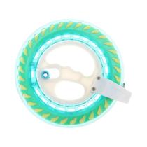 Carretilha Azul Para Pipas Com Manivela E Punho Para Linha Torcida Fire Wheel Para Voo De Pipas