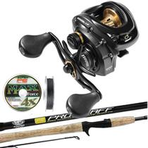 Carretilha Brisa Lite 11000 Vara Albatroz 1,60mt 17lb 2 Partes Ação Rápida