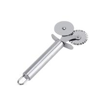 Carretilha Corta E Fecha Pastel Fechador De Massas Aço Inox