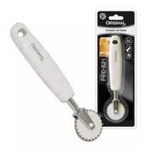 Carretilha Cortador Fecha Massa Pastel Salgados Inox Premium