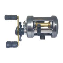 Carretilha Corvalus 401 Alumínio 3+1 BB Rolamentos cinza ESQUERDA - Shimano