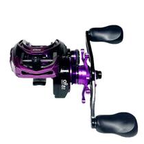 Carretilha CW MG Pink 9 Rolamentos Drag 8kg Rec 7.9:1 198g Manivela:Esquerda Carretilha CW MG Pink 9 Rolamentos Drag 8kg Rec 7.9:1 198g Manivela:Esquerda
