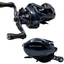 Carretilha Daisen Kitsune 11 Rolamentos Drag 5kg Rec 8.1:1 Azure Lado:Esquerdo Carretilha Daisen Kitsune 11 Rolamentos Drag 5kg Rec 8.1:1 Azure Lado:Esquerdo