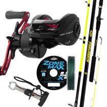 Carretilha Daytona Makis Fishing Vara Capri Black Hibrido Carretilha Daytona Makis Fishing Vara Capri Black Hibrido