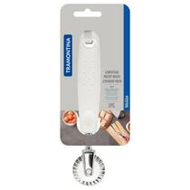 Carretilha de Corte Utilità em Zamak Cromado e Nylon com Cabo Branco 25610180 Tramontina