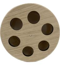 Carretilha De Madeira Para Pipa 26 Cm 10 Polegadas Carretilha De Madeira Para Pipa 26 Cm 10 Polegadas