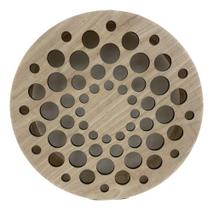 Carretilha De Madeira Para Pipa 61 Cm Multifuros 24 Poleg.