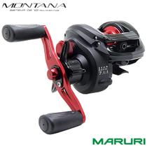 Carretilha de Pesca Maruri Montana 10000 DS 7.1 10 Rolamentos Carretel Fundo