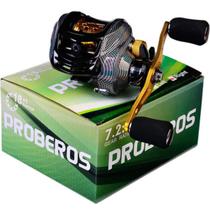 Carretilha De Pesca Proberos 12kg Drag 17+1 Rolamentos 7:2:1