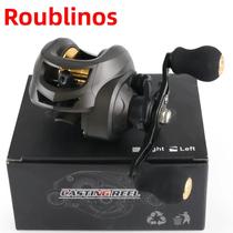 Carretilha De Pesca Rooblinos Série AK Com Relação De Engrenagem 7.2:1, Drag Máximo De 18LB, 2+1 Carretilha De Pesca Rooblinos Série AK Com Relação De Engrenagem 7.2:1, Drag Máximo De 18LB, 2+1