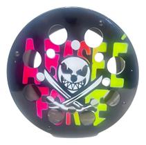 Carretilha De Pipa Madeira 12 Polegadas Desenhada Cor:Desenho 1