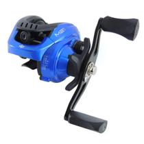 Carretilha Manivela Esquerda M21 Slim Blue - Albatroz Carretilha Manivela Esquerda M21 Slim Blue - Albatroz