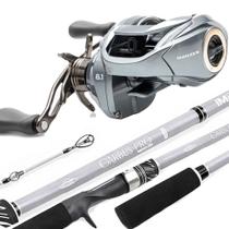 Carretilha Maruri Shizen Vara Garbus Carbon 40-80lb Kit 20kg Lado da Manivela:Esquerdo Carretilha Maruri Shizen Vara Garbus Carbon 40-80lb Kit 20kg Lado da Manivela:Esquerdo