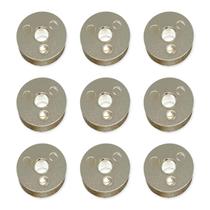 Carretilha Metal 02 AG Pespontadeira Lançadeira Peq 20 Unid