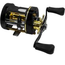 Carretilha Perfil Alto Caster Power Plus Drag 6kg 5 Rol 5.31
