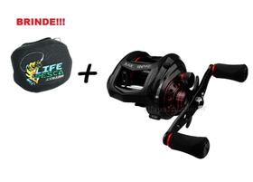 Carretilha Perfil Baixo Albatroz Fishing Black Snake - 14kg Drag Carretilha Perfil Baixo Albatroz Fishing Black Snake - 14kg Drag