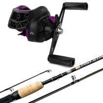 Carretilha Pesca Perfil Baixo Vara Fibra Carbono Staff 562 Lado:Esquerda Carretilha Pesca Perfil Baixo Vara Fibra Carbono Staff 562 Lado:Esquerda